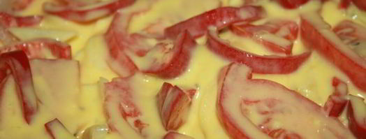 овощная запеканка с цветной капустой, сладким перцем и помидорами. Шаг 6