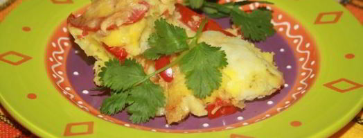 овощная запеканка с цветной капустой, сладким перцем и помидорами. Шаг 9