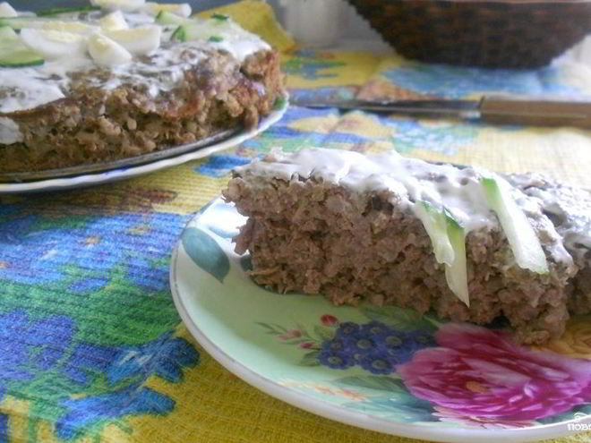 Рецепт печеночной запеканки в духовке