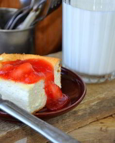 Пышная творожная запеканка в духовке