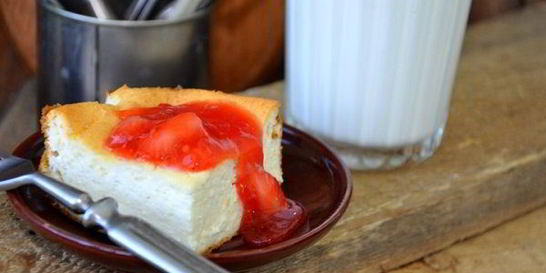 Пышная творожная запеканка в духовке