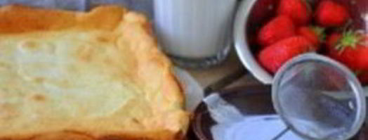 пышная творожная запеканка в духовке. Шаг 6