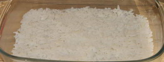 рисовая запеканка с фаршем и яйцами неженка. Шаг 6