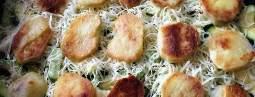 соте-запеканка из овощей с грибами. Шаг 4