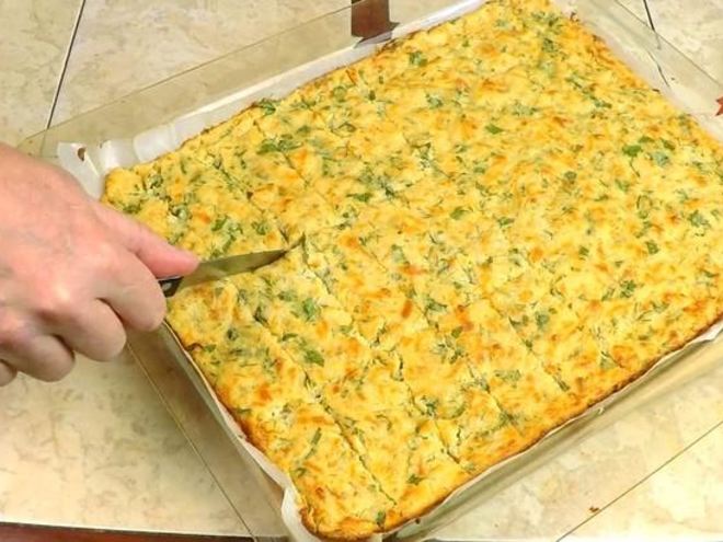 Рецепт сырной запеканки на хлебе с яйцами