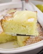 Творожная запеканка с фруктами