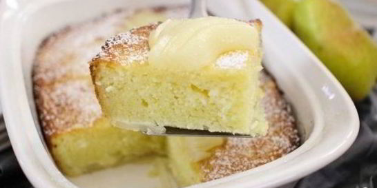 Творожная запеканка с фруктами