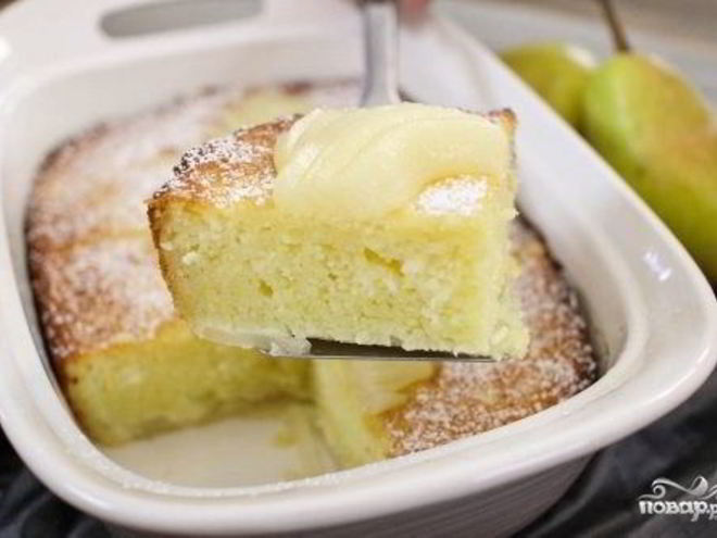 Рецепт творожной запеканки с фруктами