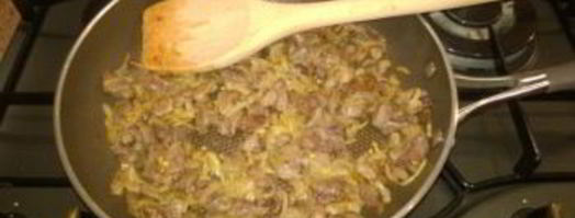 творожная запеканка с грибами. Шаг 3