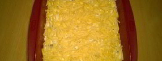 творожная запеканка с грибами. Шаг 6