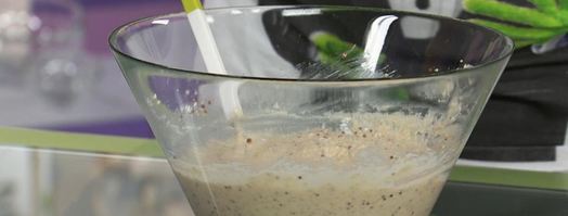 творожная запеканка с клубничным соусом. Шаг 2