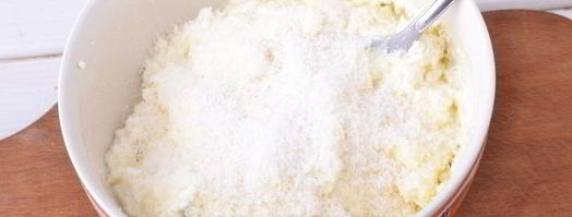 творожная запеканка с кокосовой стружкой. Шаг 3