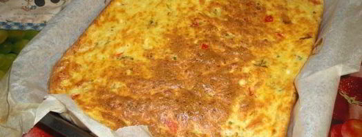 творожная запеканка с сыром и овощами. Шаг 11