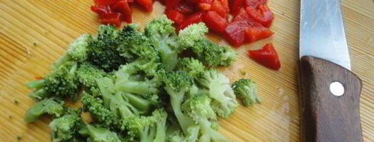 творожная запеканка с сыром и овощами. Шаг 6