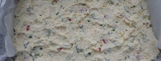 творожная запеканка с сыром и овощами. Шаг 10