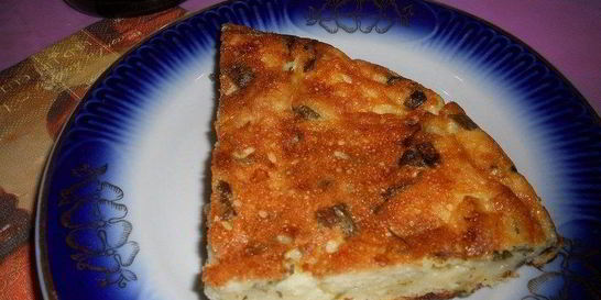 Творожная запеканка с сыром