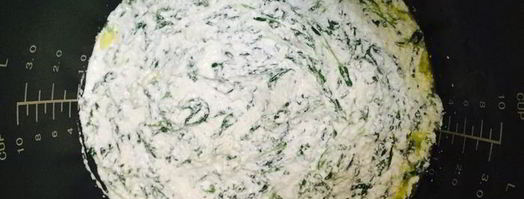 творожная запеканка со шпинатом. Шаг 4