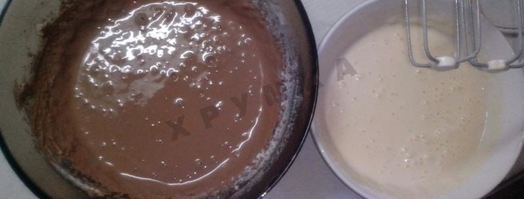 творожная запеканка зебра со сметанной заливкой. Шаг 2