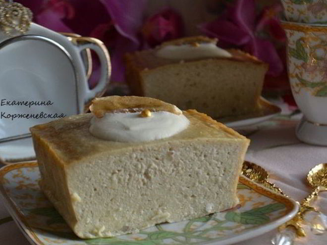 Рецепт творожно-банановой запеканка