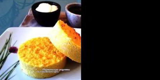 Творожно-тыквенная запеканка без муки, манки и сахара