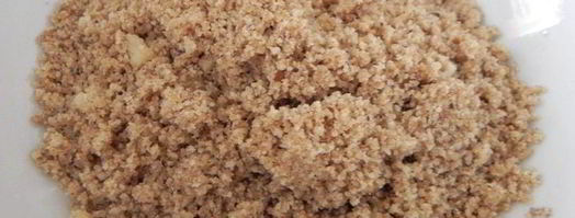 тыквенно-банановая запеканка под ореховой крошкой. Шаг 2