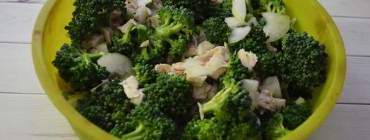 яичная запеканка с брокколи. Шаг 4