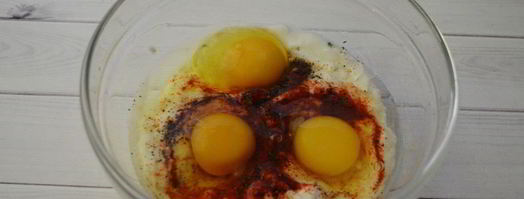 яичная запеканка с брокколи. Шаг 5