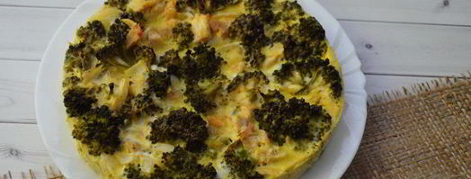 яичная запеканка с брокколи. Шаг 7