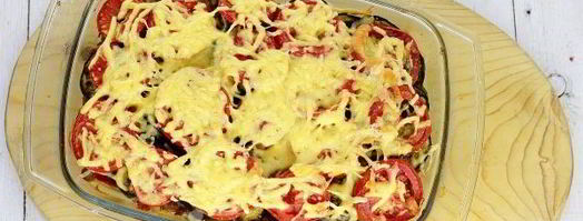 запеканка из баклажанов с фаршем. Шаг 14