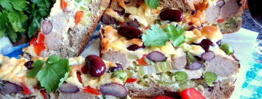 запеканка из бобовых с фрикадельками. Шаг 20