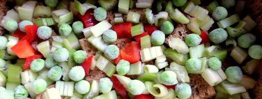 запеканка из бобовых с фрикадельками. Шаг 5