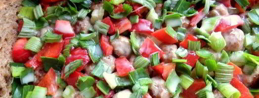 запеканка из бобовых с фрикадельками. Шаг 9