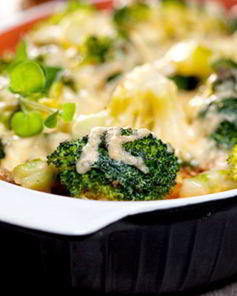 Запеканка из брокколи