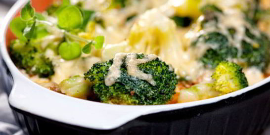 Запеканка из брокколи