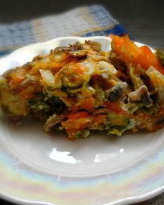 Запеканка из брюссельской капусты