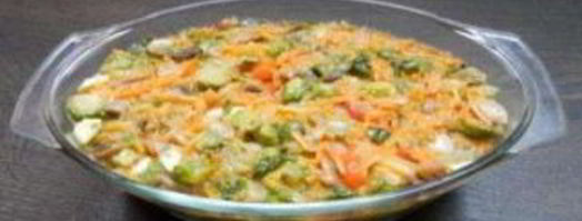 запеканка из брюссельской капусты. Шаг 5