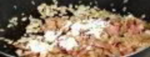 запеканка из чечевицы с помидорами и беконом. Шаг 2