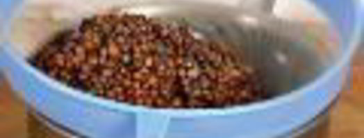 запеканка из чечевицы с помидорами и беконом. Шаг 4