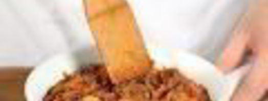 запеканка из чечевицы с помидорами и беконом. Шаг 5