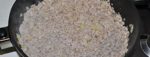 запеканка из фарша с вермишелью. Шаг 2