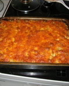 Запеканка из фарша в духовке