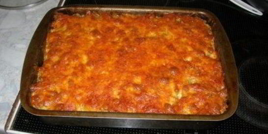 Запеканка из фарша в духовке