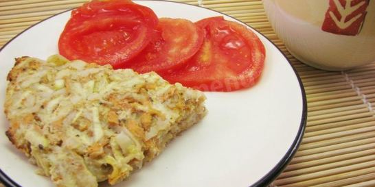 Запеканка из кабачков и картофеля в духовке