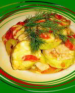 Запеканка из кабачков