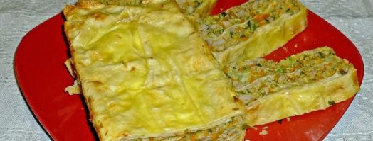 запеканка из лаваша с фаршем мясным в духовке. Шаг 29