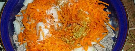 запеканка из лаваша с фаршем мясным в духовке. Шаг 5