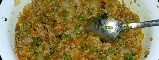 запеканка из лаваша с фаршем мясным в духовке. Шаг 10