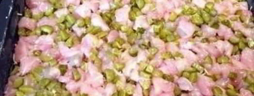 запеканка из макарон с курицей в духовке. Шаг 3