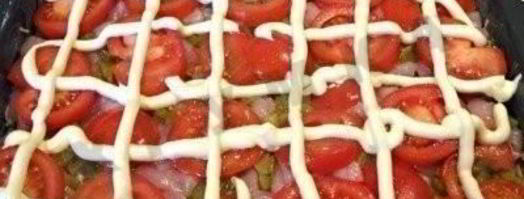 запеканка из макарон с курицей в духовке. Шаг 4