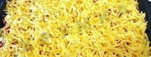 запеканка из макарон с курицей в духовке. Шаг 5